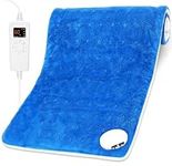 OGIMA Heat Pad, Heating Pads for Back Pain Relief, Electric Heat Pad with Auto Shut Off and 5 Heat Level Settings, Machine Washable, Extra Large 30x60 cm