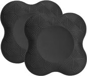 UDKI Yoga Knee Pads | Black | Set of 2 | Extra Thick Non-Slip Yoga Kneeling Support for Women & Men| Comfortable & Lightweight Cushion Pads for Knees, Hands, Wrists, and Elbows