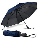 Vicloon Automatic Umbrella Windproof, Compact Travel Folding Umbrellas, UV Blocked Umbrella, Portable Umbrellas Compact Foldable Lightweight Design and High Wind Resistance