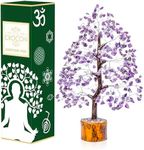 Amethyst Chakra Tree of Life - Crys