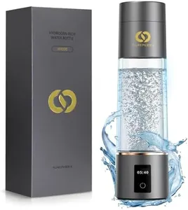 Hydrogen Water Bottle Generator – Up to 6400PPB Pure Hydrogen | IHSA Certified SPE/PEM Tech | Portable Hydrogen Water Bottle for Better Hydration, Recovery & a Thoughtful Wellness Gift