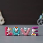 eCraftIndia Resin Love Animated Characters Decorative Showpiece for Valentines Day Anniversary- Valentine Gift for Girlfriend Boyfriend Husband Wife- Valentine Day Gifts- Valentine Decoration Items