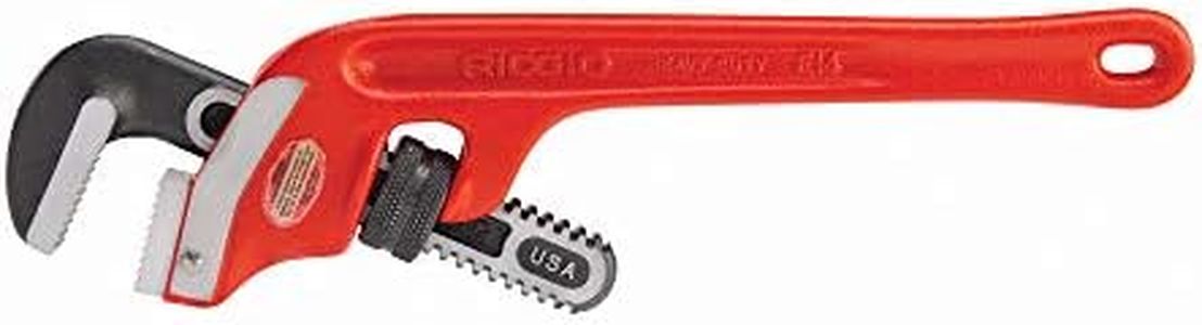 RIDGID Pipe Wrench, Red, 31070, 350 mm (14 inches)