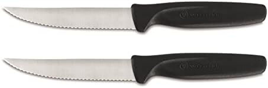 Wusthof Pizza/Steak Knife 2 pc Set (1145360104)- Black