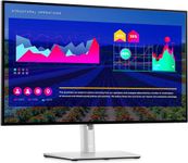 Dell UltraSharp 27 Monitor (U2722D) 27-inch QHD with 2560x1440 Resolution, Comfortview Plus, Infinity Edge