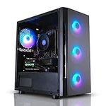 ADMI | Gaming PC Computer Gaming, AMD Ryzen 5 3600 4.2GHz RTX 3060 12GB Desktop PC • 16GB 3200MHz • 1TB SSD • 600Mbps Wifi • PC Gaming, Gaming Computer • Windows 10