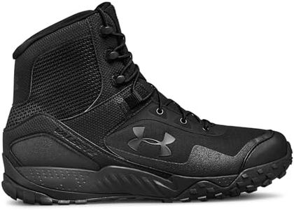 Under Armour Men's UA Valsetz RTS 1.5 Tactical Boots 11.5 Black, Black/Black, 11.5