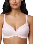 Triumph International Women's Polyamide Wire Free Casual T-Shirt Bra (110I730_Spring Mist