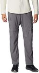 Columbia Men's Silver Ridge Utility Convertible Pant, City Grey, 54, City Grey, 54W x 30L Big