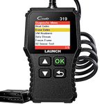 LAUNCH CR319 OBD2 Scanner 2025 Enhanced Universal Code Reader, Engine Fault Check /O2 Sensor/EVAP Test with DTC Lookup, CAN Diagnostic Scan Tool with Full OBD II Functions for All Vehicles Since 1996