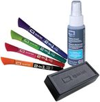 Quartet 3413832101 2-in-1 Dry Erase Marker Accessory Kit, Fine Point, 4 Double-Ended Markers, Includes Cleaner and Eraser