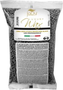 JaDy - Perle di Cera Brasiliana Nera Professionale Cera Depilatoria Nera Indolore Senza Strisce - 1Kg