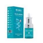 Hi Life Silica 600 Drops - First time in India, Advanced Collagen Booster for Men & Women | Supports Glowing Skin, Lustrous Hair, Strong Nails, Immune System, Bones & Strong Joints, Maximum Absorption, Connective Tissues, Aids in Anti-ageing, Easy to Consume - 600 Silica Drops