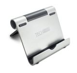 TechMatte iPad Stand Multi-Angle Aluminum Holder for Tablets, E-Readers and Smartphones - Mini Stand