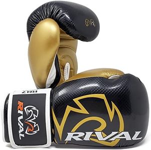 RIVAL Boxing RB7 Fitness Plus Bag Gloves, Ergo Strap System and High-Density Layered Padding for Heavy Bag and Mitt Work