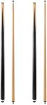 JEPNJPU Pool Cue Stick Set of 2,Hardwood 57" /58inch Billiard Cue Sticks with 13mm Tip,Table Pool Stick for Beginners,Cue for Pool Table, Pool Sticks Set of 2/4