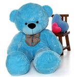 HUG 'n' FEEL SOFT TOYS 6 Feet Sky Blue Giant Teddy Bear Soft, Plush,Cuddly Stuffed Animal For Kids, Birthdays, Anniversaries, Valentine's Day,Special Occasions Large Huggable