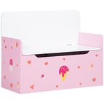 Girls Wooden Toy Box