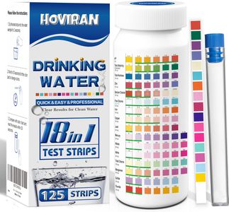 18-in-1 Water Test Strips, 125 Count – Multi-Parameter Testing Kit