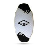 GoZone Skimboard K2 white/black EVA + HPL