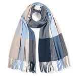 Ladies Scarves and Shawl Winter Scarf Blanket Scarves for Women Tartan Scarf Long Soft Warm Checked Scarf Ladies Gifts