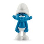 Schleich Smurfs Collectible Toy Figurine for Boys and Girls Ages 3+, Grouchy Smurf