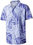 APTRO Men Hawaiian Shirts Short Sle