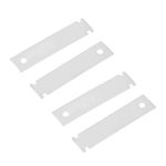 WE1M1067 Dryer Front Drum Bearing Slide Kit, Replace # WE1M316 AP5668531 WE1M481 WE1M507 2677745 PS6447706 WE01M0316 WE1M316, Replacement Part Fit for GE Hotpoint Kenmore Sears RCA (Pack of 4)