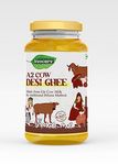 Voscure Natural - A2 Ghee (1000ml) | Brahma Muhurta Cultured Cow Desi Ghee | Curd-Churned Bilona Ghee | Pure, Natural, and Healthy | Grass-Fed A2 Gir Cow Ghee