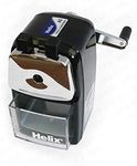 Helix Metal Desktop Pencil Sharpener - Black Body