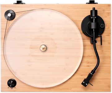 Fluance RT85 Turntable – Bamboo Finish, High-Fidelity Vinyl Player