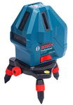 Bosch GLL5-50 Plastic Professional 5-Line Laser Level Measure Beam (Blue)