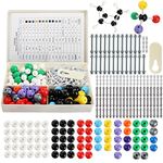 Yopay 240 Pieces Molecular Model Kit, Organic and Inorganic Chemistry Molecular Structure Model, 86 Atoms and 153 Links and 1 Short Link Remover Tool