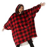 THE COMFY Original | Oversized Microfiber & Sherpa Wearable Blanket, Seen On Shark Tank, One Size Fits All