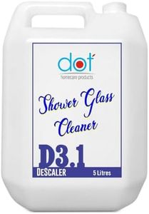 DOT Homecare Products | Shower Glass Cubicle Cleaner for Bathroom Shower Doors 5000ml - ZERO HCL & No Wait Time