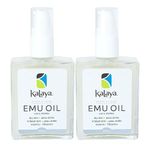 KaLaya Emu Oil (Pack Of 2) formulated with soothing and hydrating natural ingredients suitable for the sensitive skin, face, hands and any area of dry or irritated skin