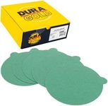 Dura-Gold Premium Film Back - 1000 Grit 6" Green Film - PSA Self Adhesive Stickyback Sanding Discs for DA Sanders - Box of 25 Sandpaper Finishing Discs for Automotive and Woodworking