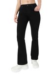 AKA CHIC Boot Cut Women High Rise Jeans (Akcb 1430_Black_26) Bootcut