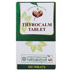 VAIDYARATNAM THYROCALM TABLET, White