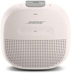 Bose SoundLink Micro Bluetooth Speaker: Small Portable Waterproof Speaker with Microphone, White