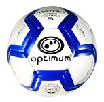 Optimum Classico All-Weather Football Ball - Stylish, Soft-Touch PVC, Even Pressure, Ideal for Training & Matches, Suitable for All Grounds - Size 5