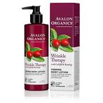 Avalon Organics Wrinkle Therapy Firming Body Lotion, 8 oz. (Pack of 2)