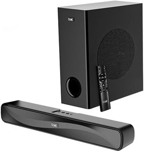 boAt Aavante Bar A1040 Bluetooth 2.1 Channel Soundbar with 50 W Signature Sound, Bluetooth v5.3, Multi-Compatibility & Master Remote Control (Premium Black)