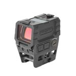 Holosun AEMS Red Dot Sight, 18mm, 1x Magnification, Aluminium Alloy, Picatinny/Weaver Rail, Hunting, Airsoft, Interchangeable Reticle