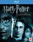 Harry Potter - Complete 8-Film Collection [Blu-ray] [2011] [Region Free] [2001]