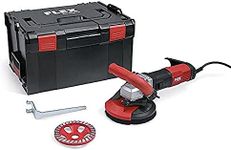 Flex Restoration Sander (Grinder with Sanding Disc, Extraction Hood and Much More) LD 16-8 125 R, Kit TurboJet - 504.939, Red Black