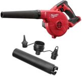 Milwaukee M18BBL-0 M18 Battery Blower (Naked - no Batteries or Charger), Red