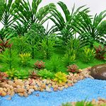 110pcs Model Plants Miniature Toy Trees Train Scenery Diorama Trees Model Scenery Railway Park Garden Scene Architecture Wargame Trees Model