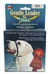 PABA Gentle Leader Ultimate Head Collar with Soft Touch Webbing Black 12-27kg (Medium)