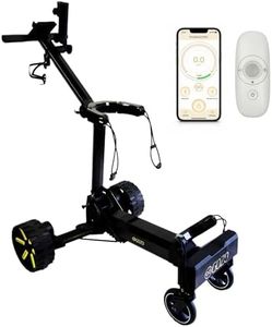 GOZO-GF07B, Auto-Follow Electric Golf Caddy, 36 Holes Battery,Remote Control